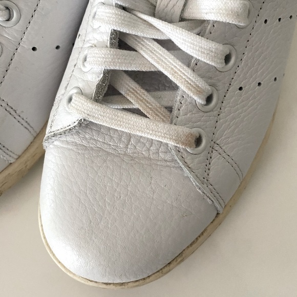 White leather Stan Smith sneakers - Picture 4 of 6